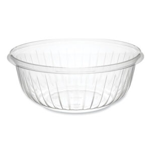PresentaBowls Clear Bowls, 32 oz, Plastic, 63/Bag, 4 Bags/Carton...