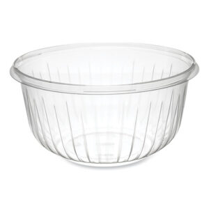 PresentaBowls Clear Bowls, 48 oz, Plastic, 63/Bag, 252/Carton