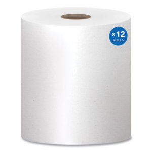 Essential Hard Roll Towels for Business, Absorbency Pockets, 1-Ply, 8" x 800 ft...
