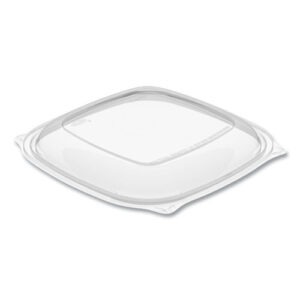 PresentaBowls Pro Clear Square Lids for 24 oz to 32 oz Bowls, 8.5 x 8.5 x 0.5...