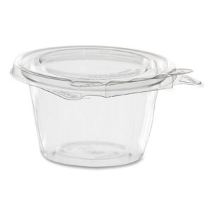 SafeSeal Tamper-Resistant, Tamper Evident Bowls, Flat Lid, 8 oz, 4.6 x 8.84 x 2.49...