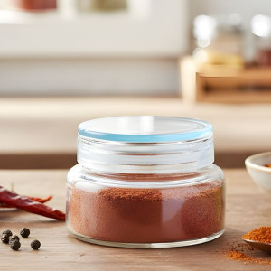 Ziba Airtight 100 ML Glass Jar For Spice