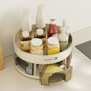 Kitchen 360° Rotating Spice Organizer Rack