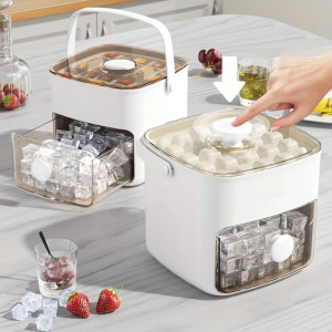 Easy Press Type Ice Cube Bucket
