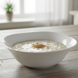 Melamine 9 Inch White Serving Bowl