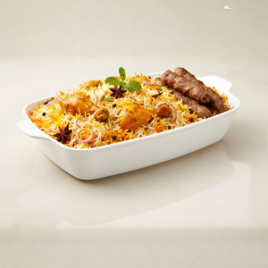 Melamine White Rectangle Serving Bowl